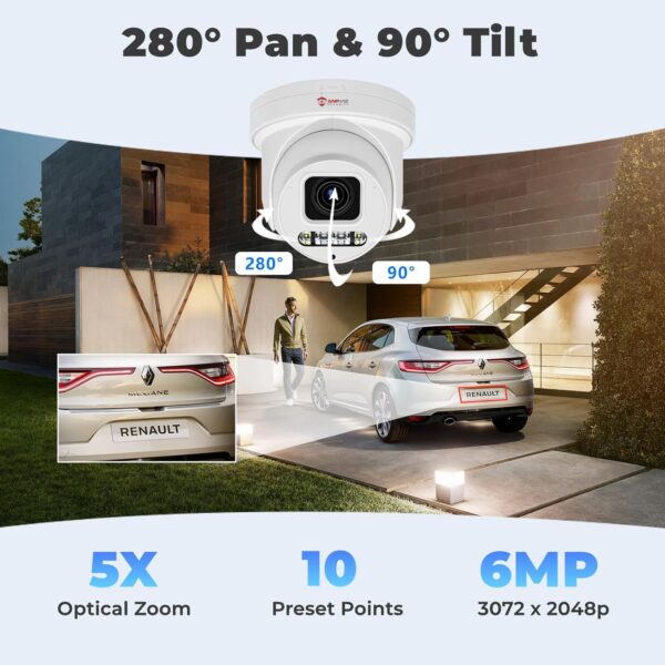Anpviz Turret PTZ 6MP