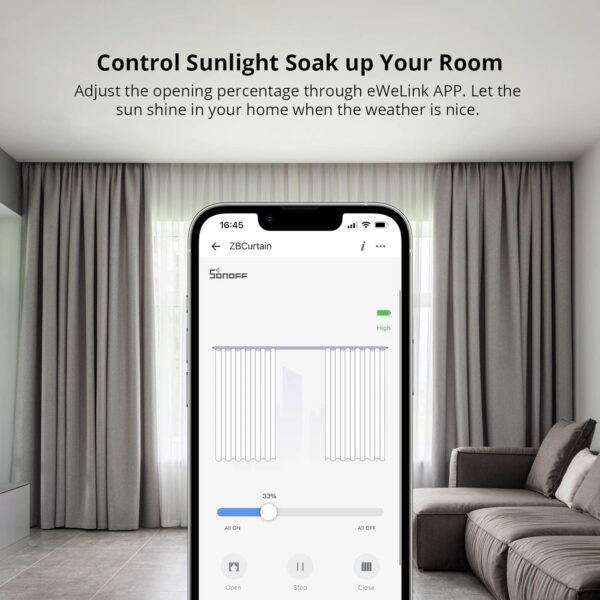 SONOFF Motor  para cortinas ZBCURTAIN
