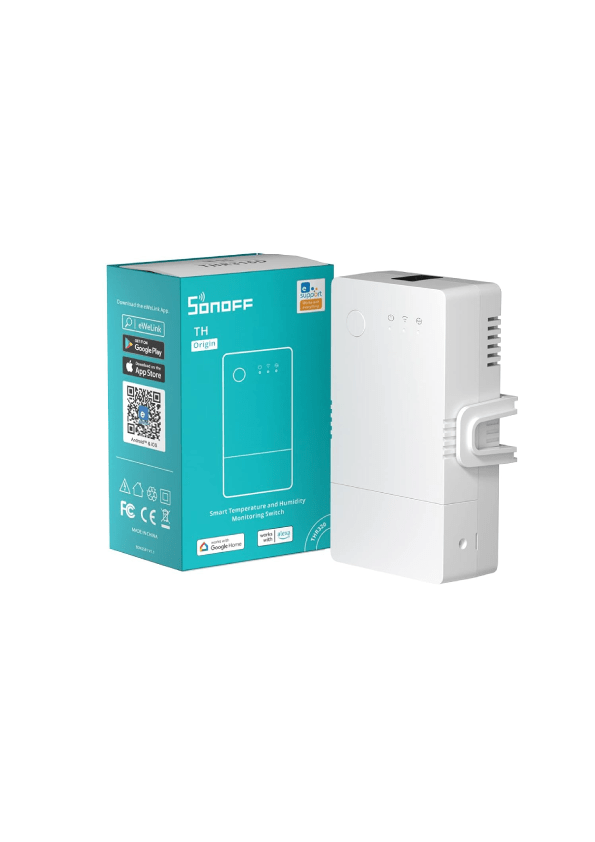 SONOFF Controlador de Temperatura y Humedad TH Origin