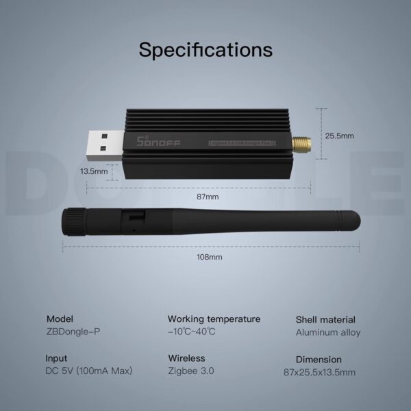 SONOFF Zigbee 3.0 USB Dongle Plus-P
