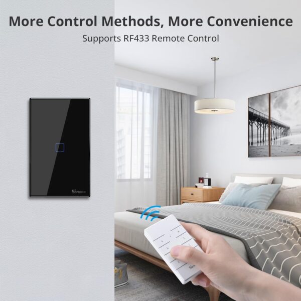 SONOFF Switch T2EU-RF CH1 B Baterías