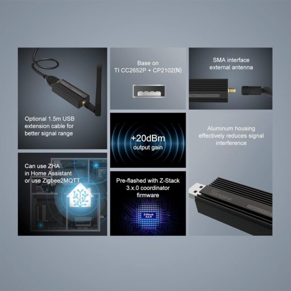 SONOFF Zigbee 3.0 USB Dongle Plus-P