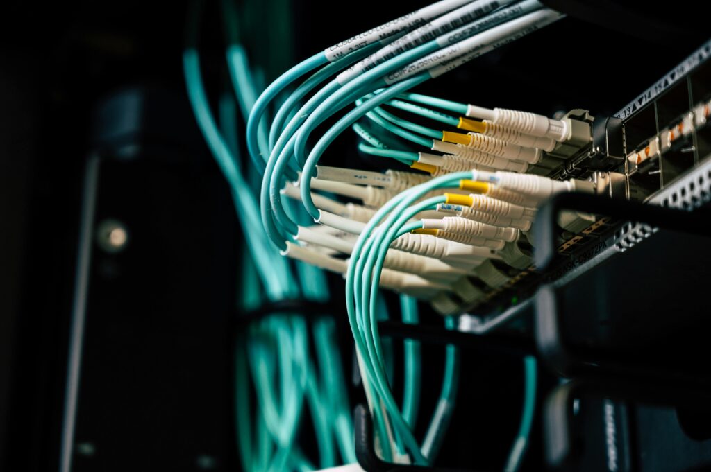 Vesta Security Network Image a close up of wires